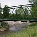 Restored Iron Pedestrian Bridge & Walking Trail in Plainfield, Indiana city