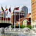 Pan American Plaza in Indianapolis, Indiana city