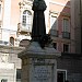 Statua di San Francesco in Cagliari city