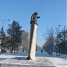 Памятник Нуркену Абдирову в городе Караганда