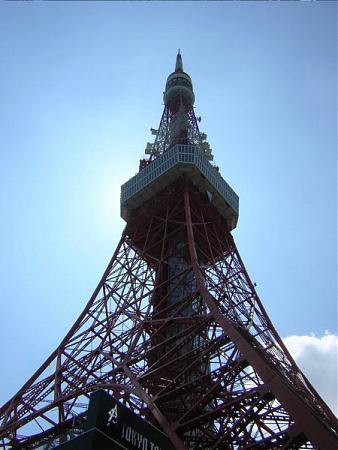 tokyo tower construction tokyo tower construction