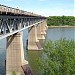 CPR Bridge in Saskatoon city