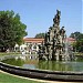 Hugenottenbrunnen in Stadt Erlangen