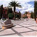 Plaza del Pan en la ciudad de Talavera de la Reina