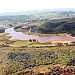 Lago Batuva en la ciudad de Santana do Livramento