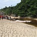 Boca do Canal de Itaipuaçu na Maricá city