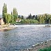 Černošický jez 1,3 m vysoký, s elektrárnou in Praha city