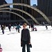 Nathan Phillips Square in Toronto, Ontario city