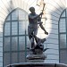 Neptune fountain in Gdańsk city