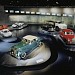 Mercedes-Benz Museum area in Stuttgart city