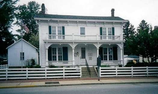 James Whitcomb Riley Boyhood Home And Museum Greenfield Indiana