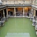 The Roman Baths in Bath city