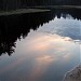 Разлив реки Серебристая в городе Заходское