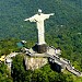 Cristo Redentor na Rio de Janeiro city