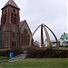 Whalebone Arch in Stanley city