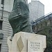 Estatua de Salvador Allende in Santiago city