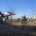 Сквер авиаторов в городе Байконур