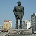 Pomnik Antoniego Abrahama in Gdynia city