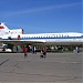 Самолёт Як-42 в городе Москва