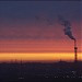 Мачта установки утилизации факельных газов ПАО «Газпромнефть – Московский НПЗ» в городе Москва