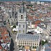 Belfry of Ghent in Ghent city