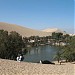 Laguna Huacachina en la ciudad de Ica