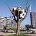Cow Up a Tree Sculpture in City of Melbourne, Victoria city