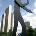Hammering Man in Frankfurt am Main city