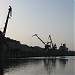 Акватория речного порта Гомель в городе Гомель