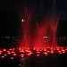 Фонтан с изменяющейся подсветкой в городе Гомель