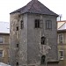 Old town bastion towers in Prague city