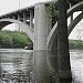 Franklin Avenue Bridge (also called Cappelen Memorial Bridge) in Minneapolis, Minnesota city