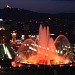 La Fuente Mágica de Montjuic en la ciudad de Barcelona