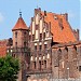 Dwór Mieszczański i Baszta Wartownia in Toruń city