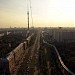 Здесь находился экскурсионный аэростат в городе Москва