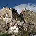 The ridge of Leh with historical buildings