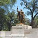 Memorial Statue of Father Jacques Marquette in Gary, Indiana city