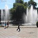 Бассейн с фонтанами в городе Ялта