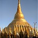 Shwedagon Pagoda Conical Stupa in Yangon city