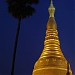 Shwedagon Pagoda Conical Stupa in Yangon city
