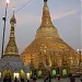Shwedagon Pagoda Conical Stupa in Yangon city