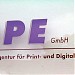 Werbegrafik RPE GmbH in Stadt Erlangen