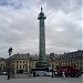 Вандомская колонна в городе Париж