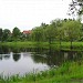 Bagnisty staw przy kościele in Gdańsk city
