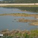 Expansion of the artificial lake of the Varvares dam.