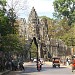 Angkor Thom South Gate in Siem Reap city