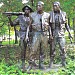 Statue : The Three Servicemen (aka The Three Soldiers) in Washington, D.C. city