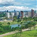 Parque Flamboyant na Goiânia city