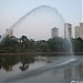 Parque Flamboyant na Goiânia city