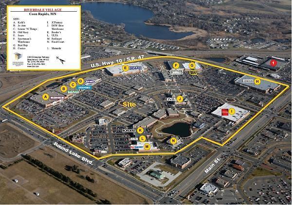 Riverdale Village Coon Rapids Minnesota Retail Shopping Center